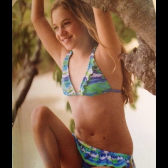 2CHILLIES Kids Water Color Swimsuit Bikini Set