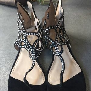 Nine west crystal sandals