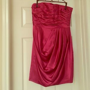 Pink Strapless Dress