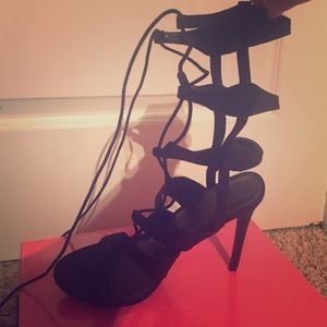 Charlotte Russe Lace-Up Heels