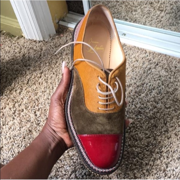 Size 7 Christian louboutin oxfords - Picture 3 of 3