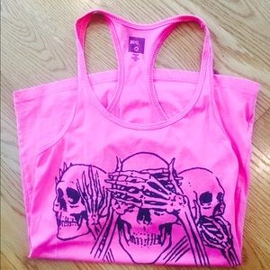 Hot pink Urban Outfitters tank top 💀