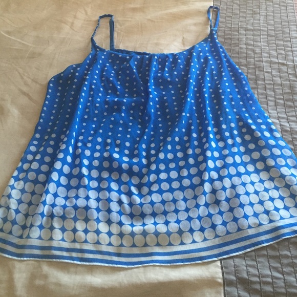Polka dot blouse