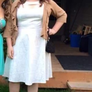 Gorgeous White Torrid Dress!