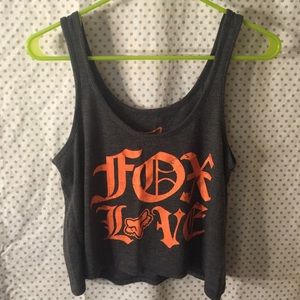 Fox tank top.