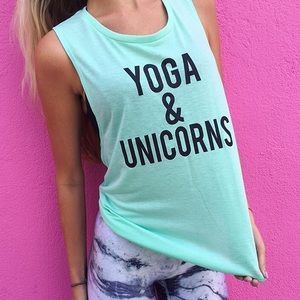 Yoga & Unicorns Tank