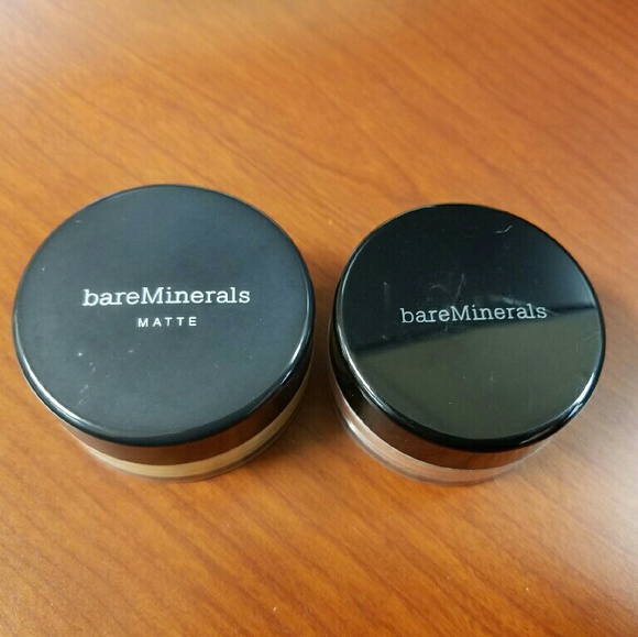 Bare minerals foundation and blush