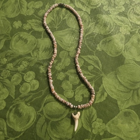 Shark tooth necklace