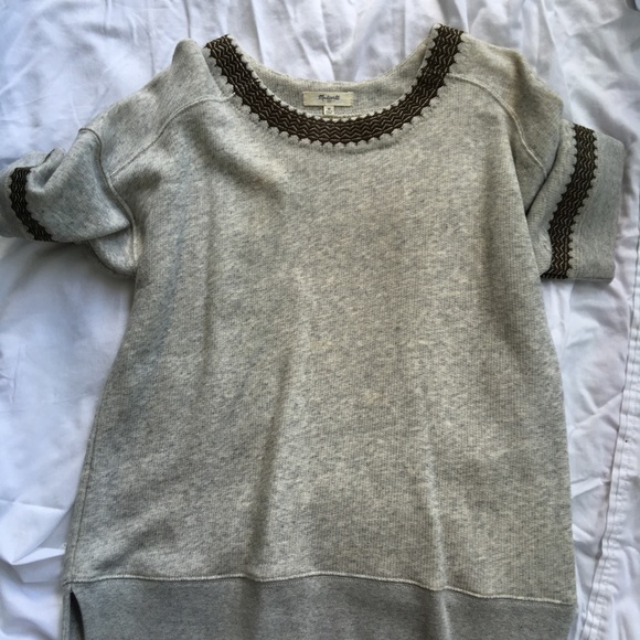 New Madewell Oatmeal sweater