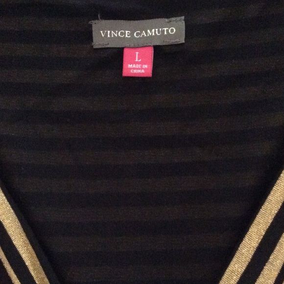 Gold & Black Striped Sweater - Picture 3 of 4