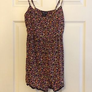 Floral Tank Romper