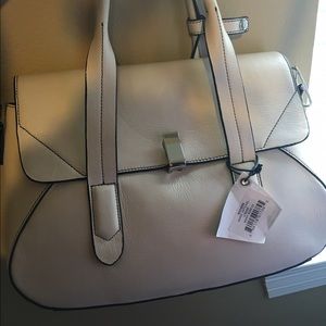 IIIBeCa by Joy Gryson Modern Crimson White Tote