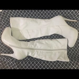White boots