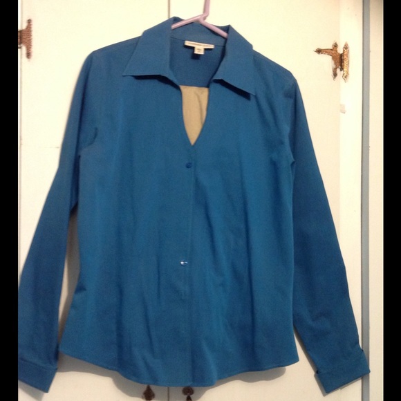 Coldwater Creek No Iron Blouse