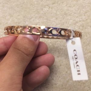 Coach Rose Gold Bangle