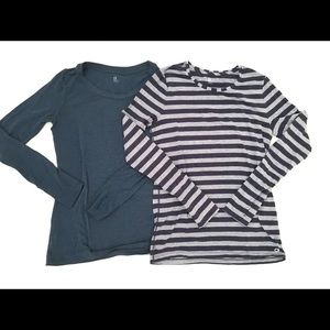 Pair of GapFit long-sleeved shirts