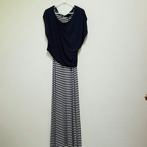 Anthropologie Bordeaux Maxi Dress