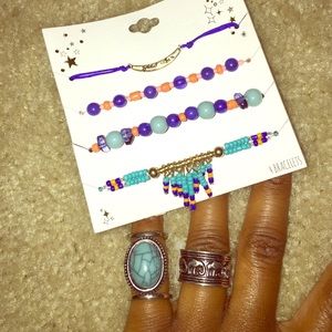 💋 4Bracelets 2Rings
