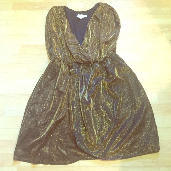 Gorgeous Gold fleck Jessica London dress