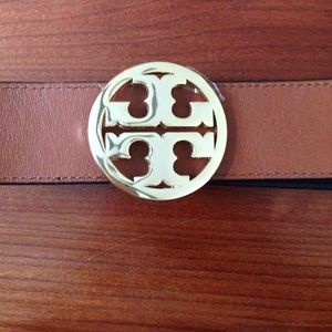 Tory Burch Reversible Black/Brown Belt Small