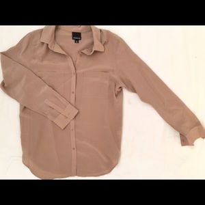Nordstrom silk button down