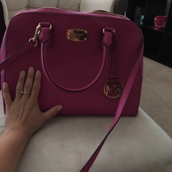 Michael Kors Fuschia/Pink Saffiano Bag