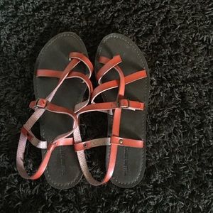 Strapped sandals