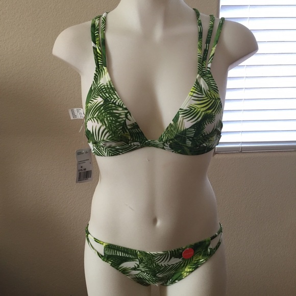 Tropical forever 21 Bikini Set