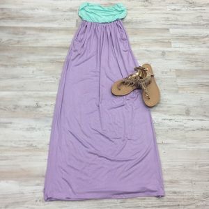 Tube Top Dress With Pockets
