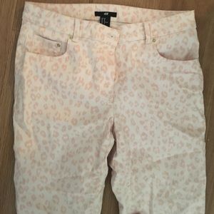 H&M pink spotted jeans