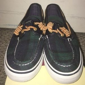 Plaid Sperry Topsiders