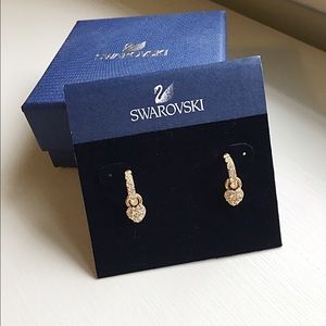 Swarovski Heart Earrings