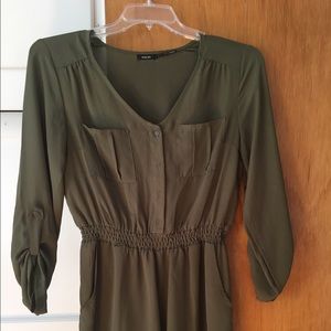 Army Green Romper