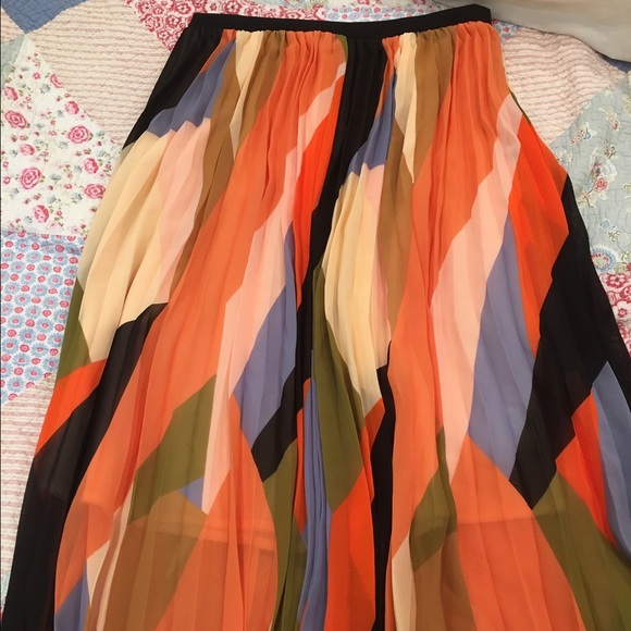 Anthropologie HD in Paris multi-color skirt!