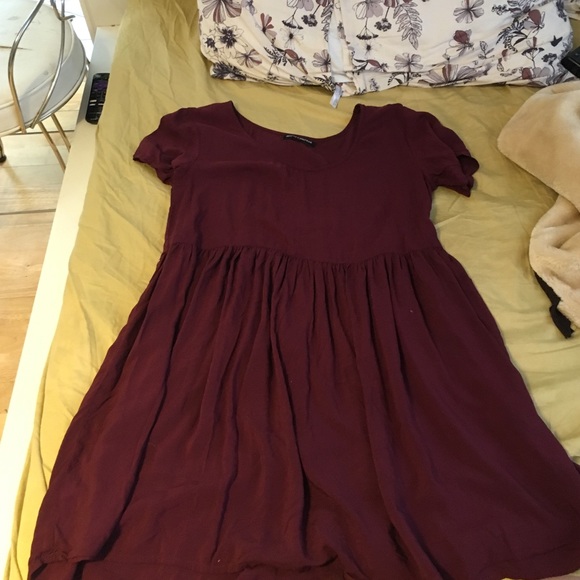 Brandy Melville maroon dress