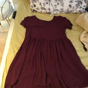 Brandy Melville maroon dress