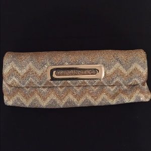 Silver & Gold Clutch
