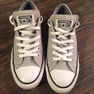 Light grey Converse