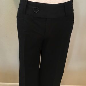 Banana Republic "Martin" stretch flare slacks