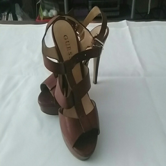Guess Leather Platforms