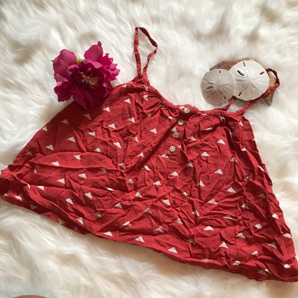 Red Crop Top