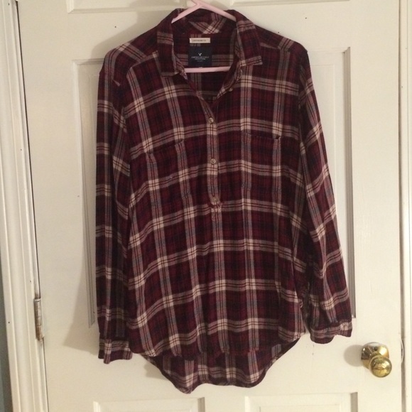 American Eagle Outfitters Sweaters - Boyfriend Fit Flannel