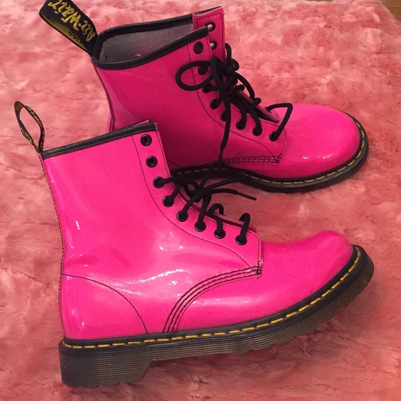 Pink Dr. Martens