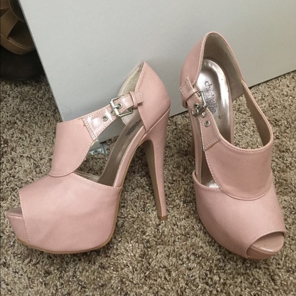 Blush heels