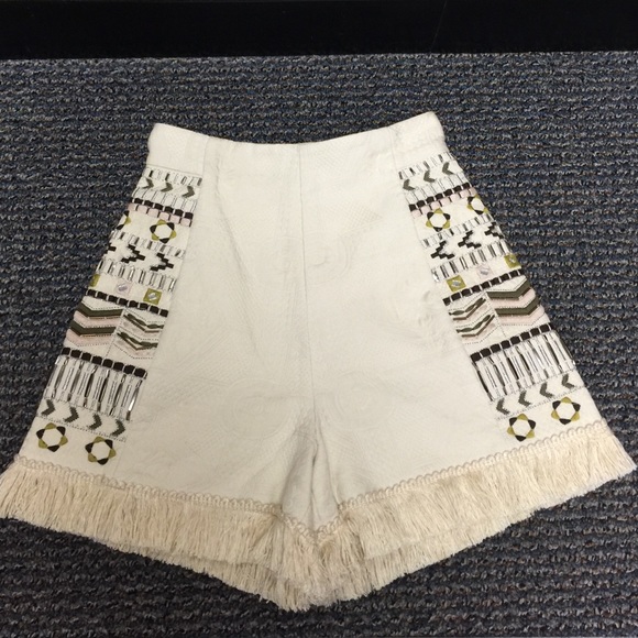 Brand New FCUK  beaded & embroidered Short - Picture 1 of 4