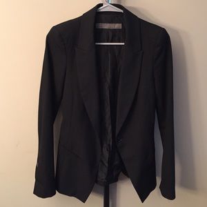 Sleek, black blazer