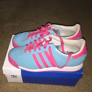 Cotton candy adidas