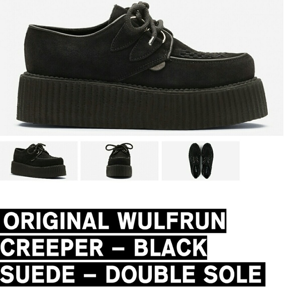 NWT Black Underground Creepers