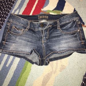 low rise short shorts