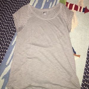 Cute poka dot sleeved top